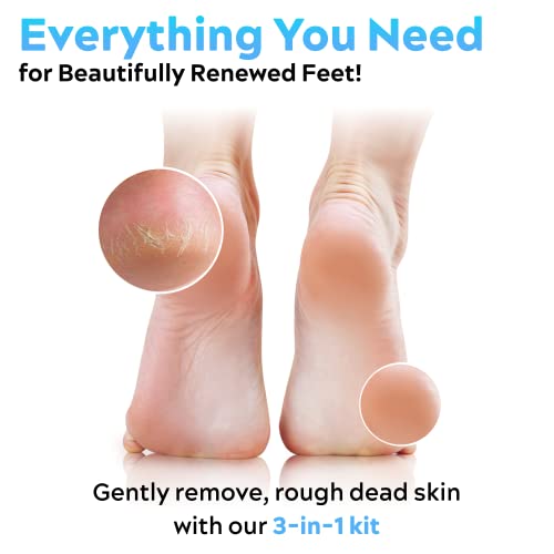 Daily Remedy Tea Tree Oil Foot Soak, Callus Remover Gel & Foot File- Complete...