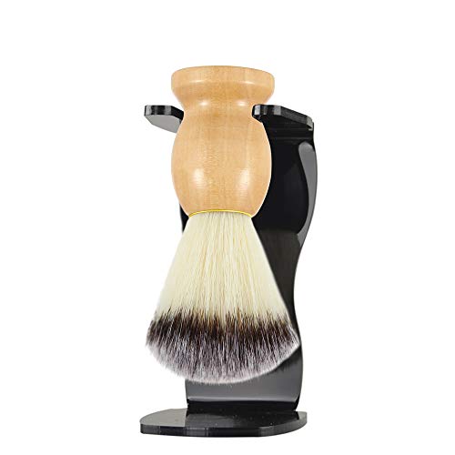 Shaving Brushes,DaKuan 2 Packs Wooden Handle Shaving Brushes,Luxury Professio...