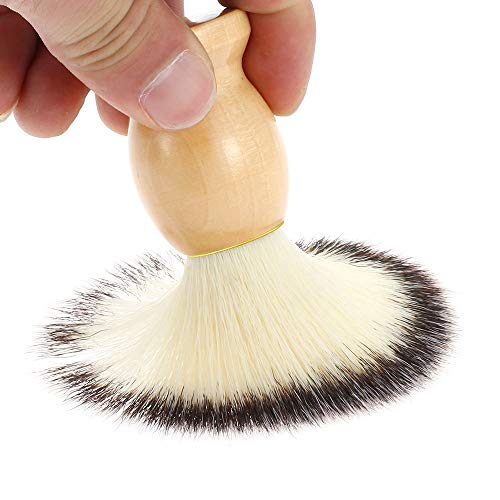 Shaving Brushes,DaKuan 2 Packs Wooden Handle Shaving Brushes,Luxury Professio...