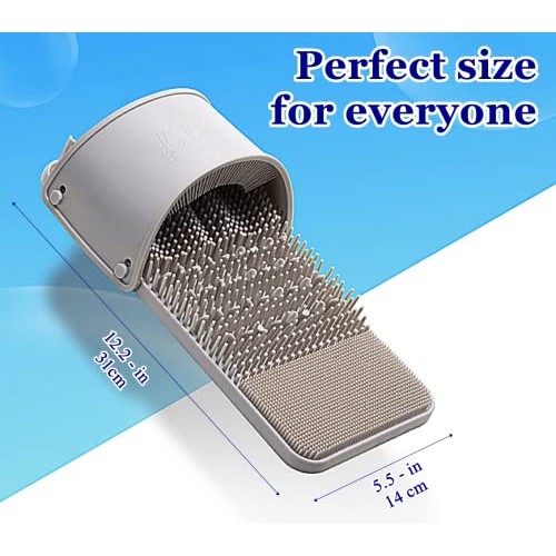 Foot Scrubber Feet Cleaner Washer Brush for Shower Floor Spas Massage, Slippe...