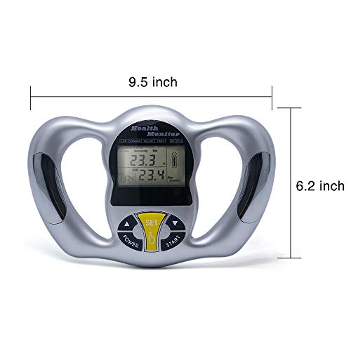 DAMEING Electronic Digital Handheld BMI Monitor, Wireless Portable Digital LC...