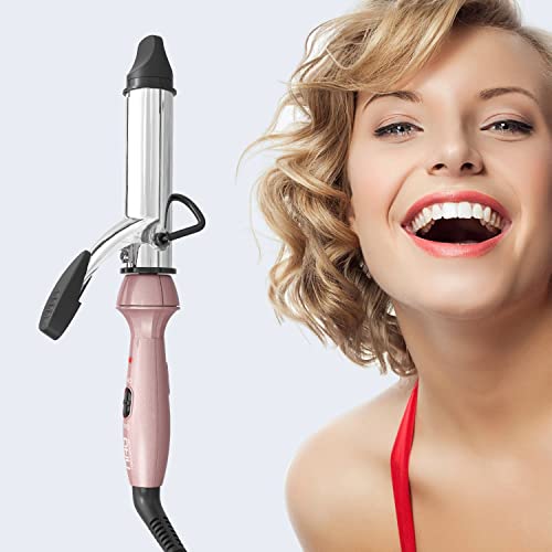 DAN technology Travel Curling Iron,1 Inch Mini Curling Iron , Tourmaline Cera...