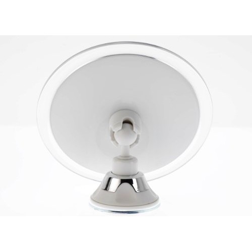 Danielle Creations Super Suction Clear Locking Mirror, 5X Magnification