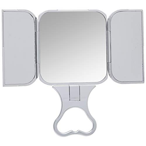 Danielle Enterprises Silver 3-Way Beauty Mirror