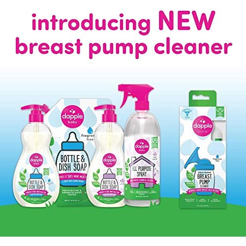 Dapple Baby, Bottle and Dish Soap Dish Liquid Plant Based Hypoallergenic 1 Pu...