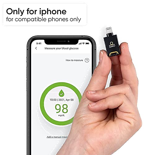 Bundle & Save Dario Diabetes Blood Glucose Meter Kit. Test Blood Sugar Estima...
