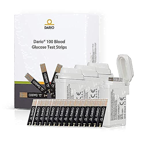 Bundle & Save Dario Diabetes Blood Glucose Meter Kit. Test Blood Sugar Estima...