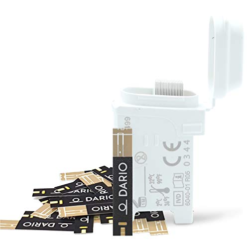 Dario 100 Blood Glucose No Coding Needed Test Strips Cartridge Set - Only for...