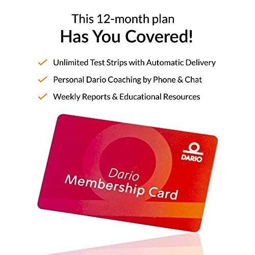 Dario Value Pack Kit - Blood Glucose Monitoring Set. Test Your Blood Sugar On...