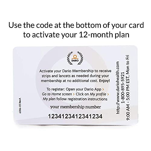 Dario Value Pack Kit - Blood Glucose Monitoring Set. Test Your Blood Sugar On...