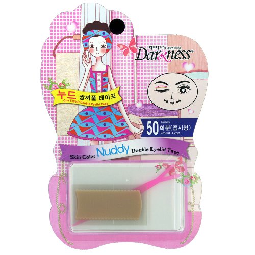 Darkness Skin Color Nuddy Double Eyelid Tape - 50 Point Type