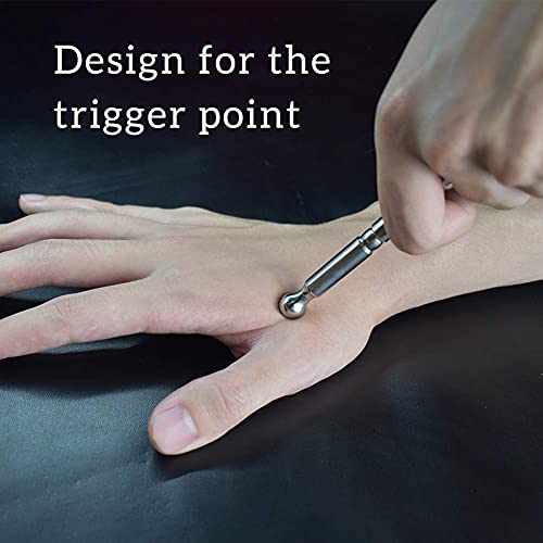 Acupuncture Pen, Facial Reflexology Tools Stainless Steel, Trigger Point Mass...