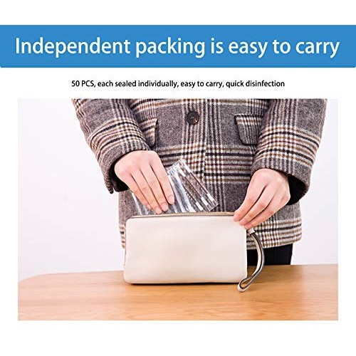 100 Disposable Iodophor Swabs Outdoor Supplies Medical Cotton Swabs Iodine In...