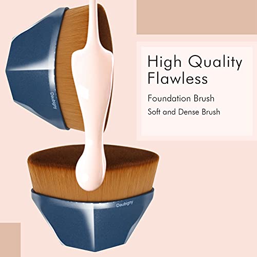 Foundation Brush, Daubigny Perfect Makeup Brush for Face Blush Liquid Powder ...