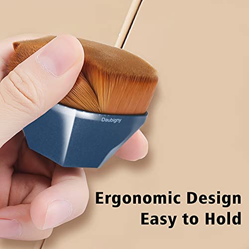 Foundation Brush, Daubigny Perfect Makeup Brush for Face Blush Liquid Powder ...