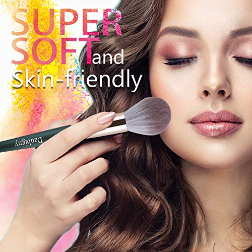 Makeup Brushes, Daubigny 16Pcs Complete Green Premium Synthetic Makeup Brush ...