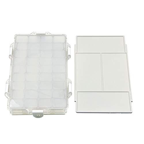 Empty Lipstick Palette，Painting Palette Box Sealed Paints Containter for Wat...