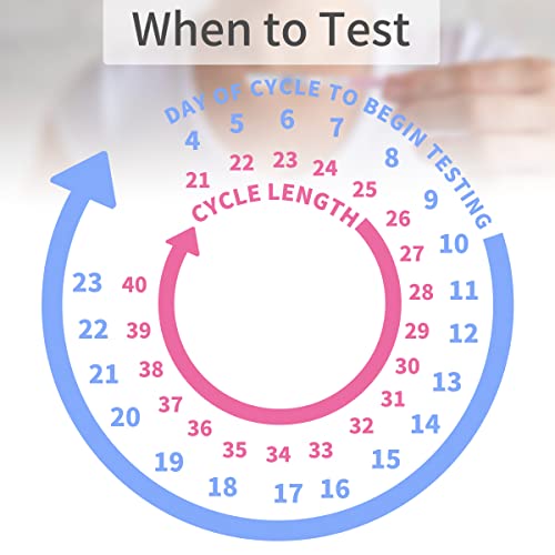 DAVID Ovulation Predictor Kit, 30 Ovulation Tests + 10 Pregnancy Tests Strips...