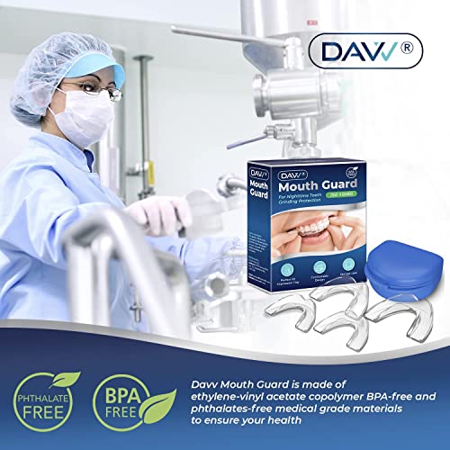 Mouth Guard for Grinding Teeth Upgraded Night Guard for Teeth Grinding, Stops...