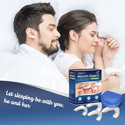 Mouth Guard for Grinding Teeth Upgraded Night Guard for Teeth Grinding, Stops...