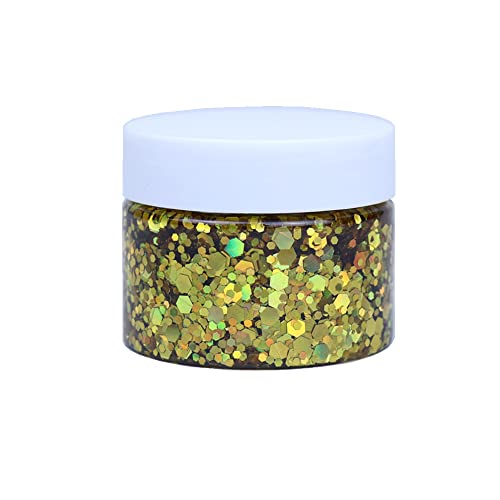 DAWILS Face Glitter Peel Off Chunky Glitter Gel Face Makeup Holographic Chunk...