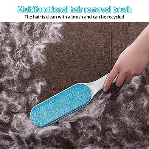 2 Pack Furniture Lint Remover Brushes, Double Sided Loose Hair Catcher Brushe...