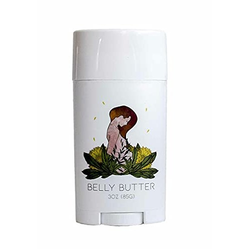 Belly Balm - Mom-to-Be Cocoa Butter Moisture Stick - Stretch Mark Protection,...