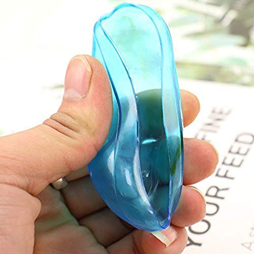 DAZAIGE 5 Pairs Silicone Ear Cover Blue Waterproof Ear Caps Hair Dye Hair Per...