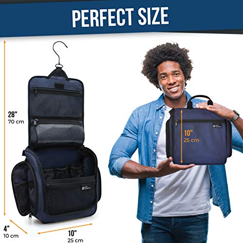 Hanging Travel Toiletry Bag for Men and Women – Large Cosmetics, Makeup and T...