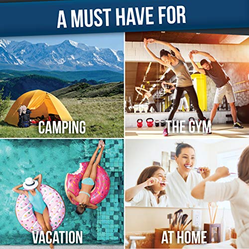 Hanging Travel Toiletry Bag for Men and Women – Large Cosmetics, Makeup and T...