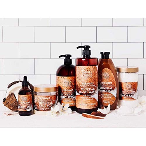Dead Sea Collection Body Oil Coconut Moisturizes and Nourishes Your Skin 4 fl.oz