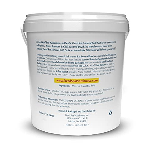 Dead Sea Warehouse-Amazing Minerals Dead Sea Bath Salts,100% Full Mineral The...