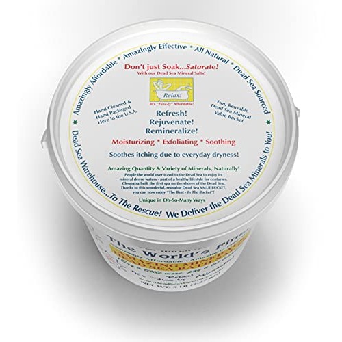 Dead Sea Warehouse-Amazing Minerals Dead Sea Bath Salts,100% Full Mineral The...