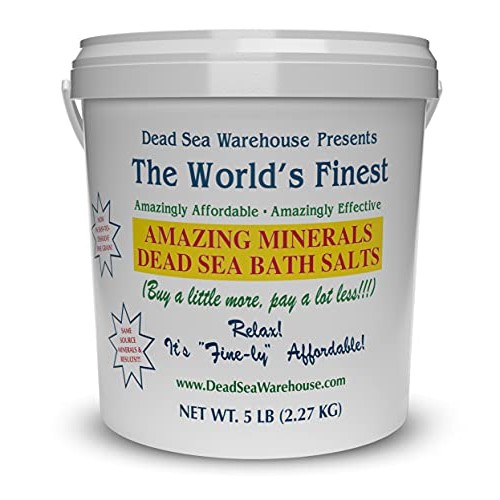 Dead Sea Warehouse-Amazing Minerals Dead Sea Bath Salts,100% Full Mineral The...