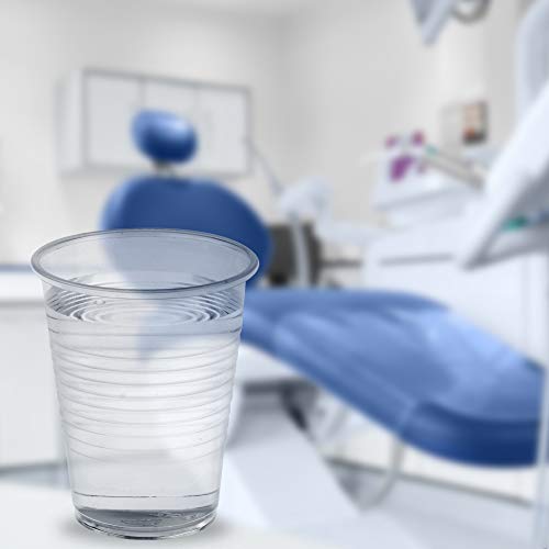 Dealmed Disposable Plastic Cups – 100 Clear Cups, 3 oz Disposable Cups, 100% ...