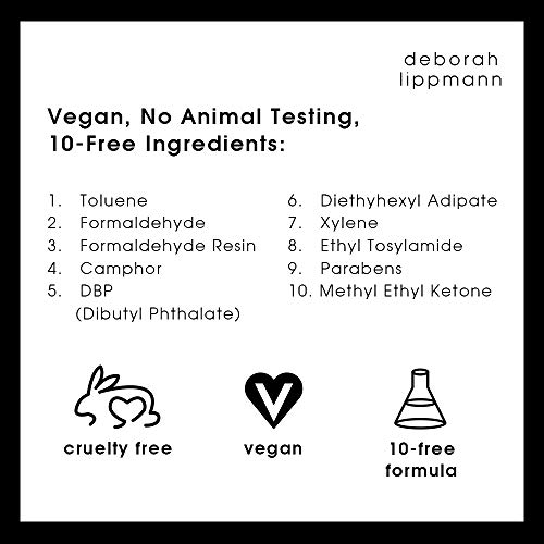 deborah lippmann Addicted To Speed Ultra Quick-Dry Top Coat, 0.5 Fl Oz