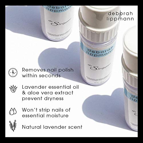 Deborah Lippmann Nail Polish Remover, The Stripper, 4 Fl Oz