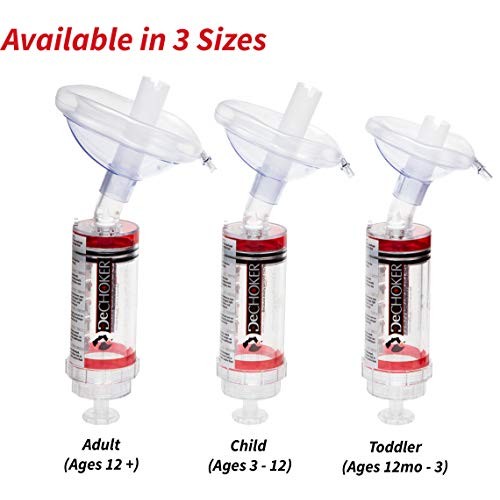 DeCHOKER Anti-Choking Device for Toddlers (Ages 1-3 Years)
