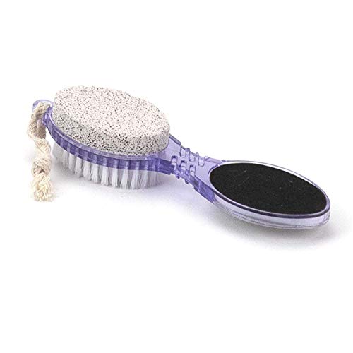 DecorRack 4 in 1 Pedicure Paddle Kit Tool with Pumice Stone for Feet, Foot Ha...