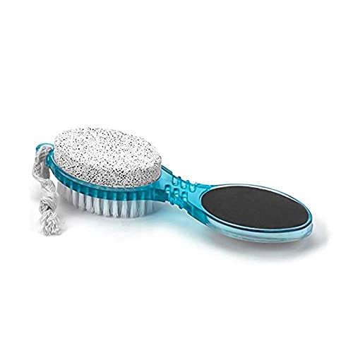 DecorRack 4 in 1 Pedicure Paddle Kit Tool with Pumice Stone for Feet, Foot Ha...