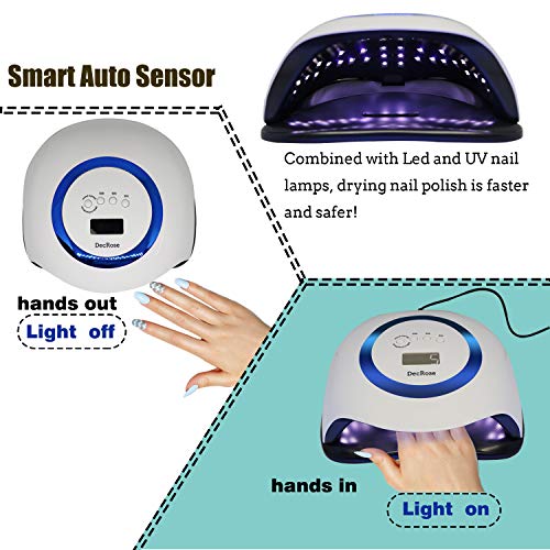 led Gel Light lamp Nail Dryer for Gel and Regular Polish led Light Nail Lamp ...