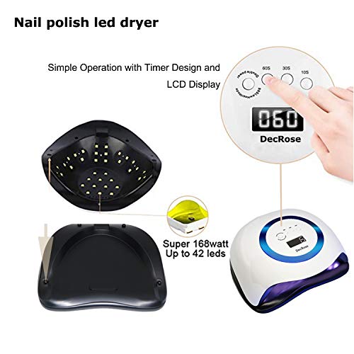 led Gel Light lamp Nail Dryer for Gel and Regular Polish led Light Nail Lamp ...