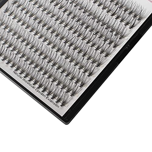 Dedila 8-20mm 20D Individual False Eyelashes Makeup Cluster Eyelashes Thickne...