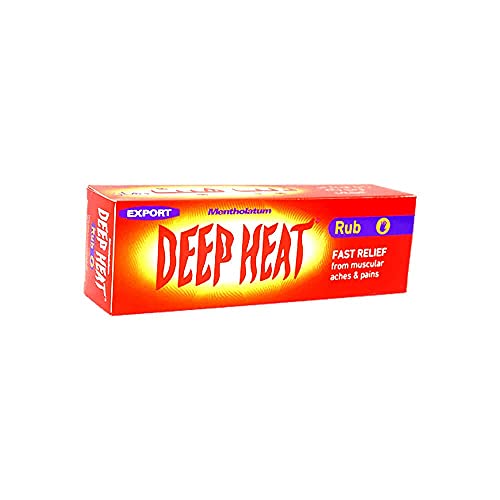 3 X Deep Heat Heat Rub 100g (300g TOTAL) by Deep Heat