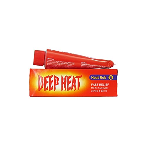 3 X Deep Heat Heat Rub 100g (300g TOTAL) by Deep Heat