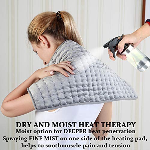 Heating Pad - Electric Heating Pads - Hot Heated Pad for Back Pain Muscle Pai...
