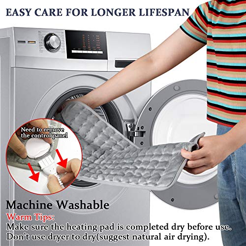 Heating Pad - Electric Heating Pads - Hot Heated Pad for Back Pain Muscle Pai...