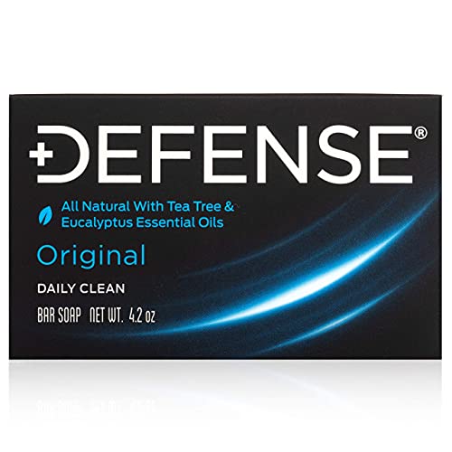 Defense Soap 4 Oz Bar (Pack of 2) - 100% Natural and Herbal Pharmaceutical Gr...