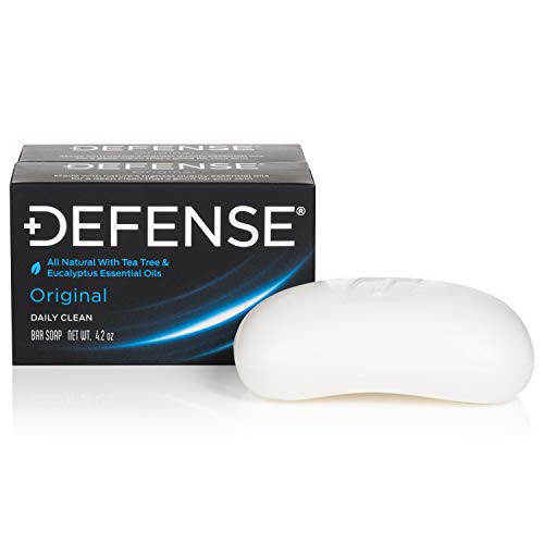 Defense Soap 4 Oz Bar (Pack of 2) - 100% Natural and Herbal Pharmaceutical Gr...