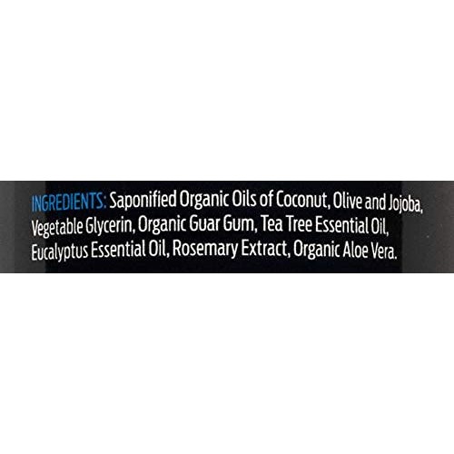 Defense Soap Body Wash Shower Gel 12 Oz - Natural Tea Tree Oil and Eucalyptus...